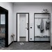 Купить Дверь металлическая 7,5 см Флорида Зеркало 860*2050 правая в Рославле в Интернет-магазине Remont Doma