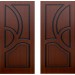 Дверь шпонированная Велес шоколад ПГ-600, цена – купить в Рославле