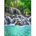 Декоративное панно VIP Хрустальные водопады 268х196 (8 листов): цены, описания, отзывы в Рославле