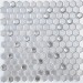 Мозаика из стекла  Argento grani hexagon 23*13*6 (300*300) мм- купить, цена и фото в интернет-магазине Remont Doma
