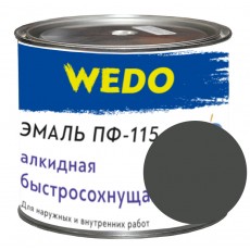 Эмаль ПФ-115 "WEDO" серый 1,8 кг