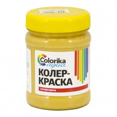 Колер-краска "Colorika aqua" охра желтая 0,3 кг