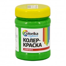 Колер-краска "Colorika aqua" зеленая 0,3 кг