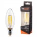 Купить Светодиодная лампа FILAMENT 25SCFT7E14 свеча 7Вт 4000K Е14 в Рославле в Интернет-магазине Remont Doma