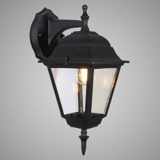 Светильник уличный настенный 17061-S-WD черный 1*E27 h355, SHJ20