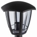 Садово-парковый светильник НТУ 07-40-004 Валенсия 3 черный 6 гранный напольный IP44 Е27 max40Вт, цена – купить в Рославле