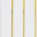 Панель ПВХ 3 секции золото 0050 (0,24*3м) 8 мм - купить по низкой цене | Remont Doma