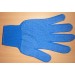 Перчатки нейлоновые с ПВХ синие — купить в Рославле: цена за штуку, характеристики, фото