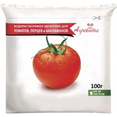 Удобрение Агровита для томатов,перцев и баклажанов 100г
