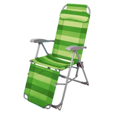 Кресло-шезлонг с подножкой К3/З (зеленый)