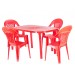 Кресло пластиковое "Фламинго" красное- купить, цена и фото в интернет-магазине Remont Doma