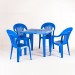 Купить Кресло пластиковое "Фламинго" синее  в Рославле в Интернет-магазине Remont Doma