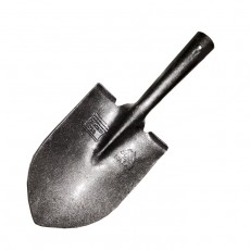 Лопата штыковая "Урожайная Сотка" "дамская", рельсовая сталь 518-13 без черенка