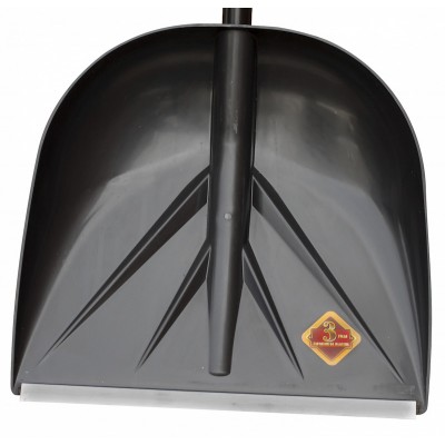 Ковш для снеговой лопаты PROTEX "САНТА" 420х400 (черный)
