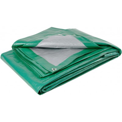 Тент из полиэтиленовой ткани зеленый ТЗ-120 3м*6м