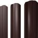 Штакетник М-образный двухсторонний RAL 8017 шоколад h=1,8 м, цена – купить в Рославле