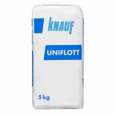 Шпаклевка гипсовая высокопрочная "Кнауф-Унифлотт" 5кг (Германия, 1-5мм)