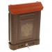 Купить Ящик почтовый ПРЕМИУМ с металлическим замком (коричневый, с орлом) в Рославле в Интернет-магазине Remont Doma