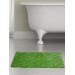 Купить Коврик в ванну ЛАНА 120х70 из микрофибры зеленый GR217 в Рославле в Интернет-магазине Remont Doma